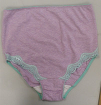 Slightly Flawless Japanese Dog Print Pregnant Womens Underwear Pure Cotton Striped Pregnant Woman High Waisted Underwear Big Code Lace Briefs