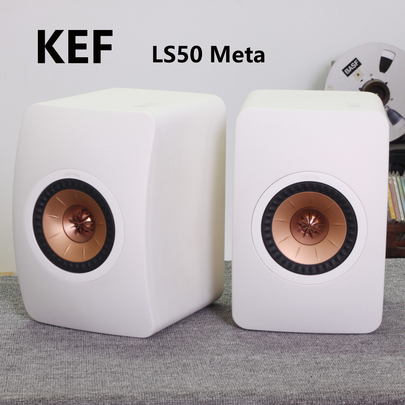 British Kef Ls50 Meta Hifi Bookshelf Speakers