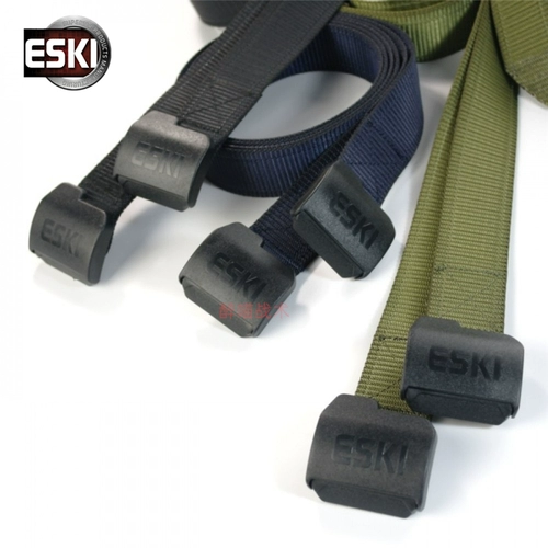 【Зазор】 Подлинное эски тактическое пояс внутренний ремень Двойной замок черный синий хаки зеленый свет и дышащий дышащий