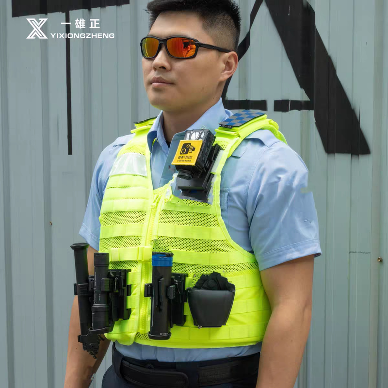 Yixiong Reflective Vest Fluorescent Green Cpt Multifunctional Modular Security Clothing Outdoor Vest Anti-Stab Suit