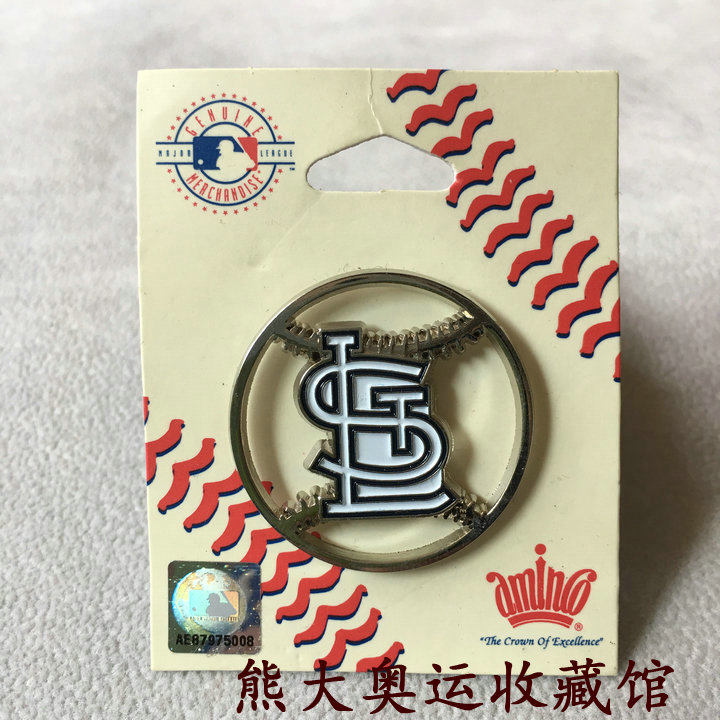 Huy hiệu câu lạc bộ bóng chày chuyên nghiệp Mỹ MLB Huy hiệu bóng chày bóng chày Jersey - Bóng chày 	gậy bóng chày gỗ	