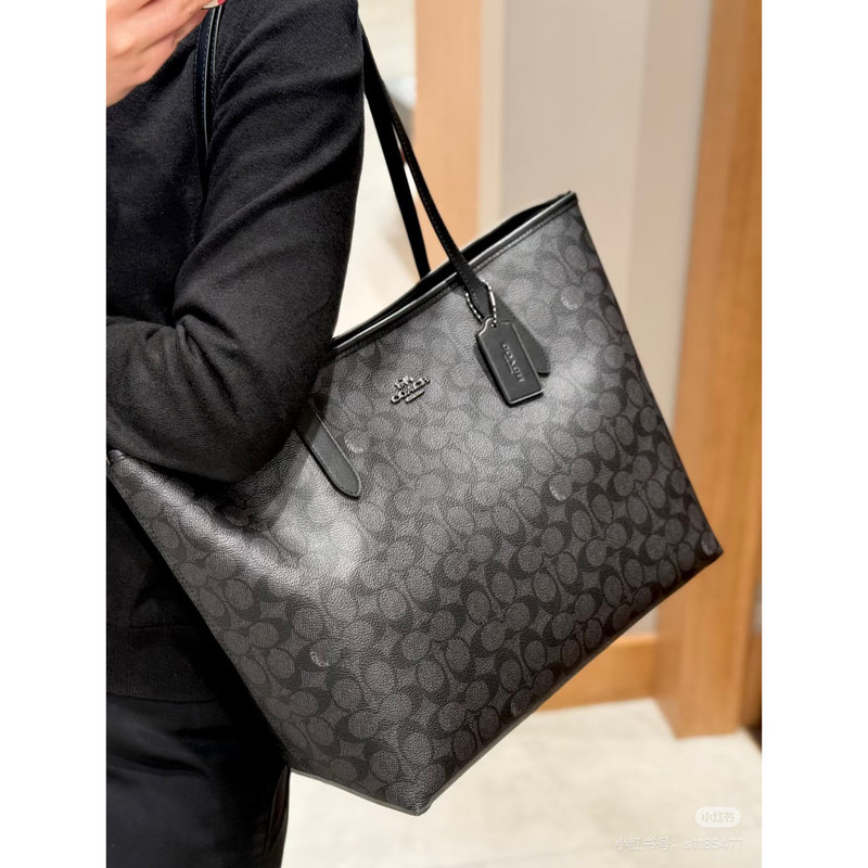 In-Stock Domestic Product: Coach Women's Bag City 33 Tote Classic Suction Buckle Tote Bag Handbag Shoulder Bag