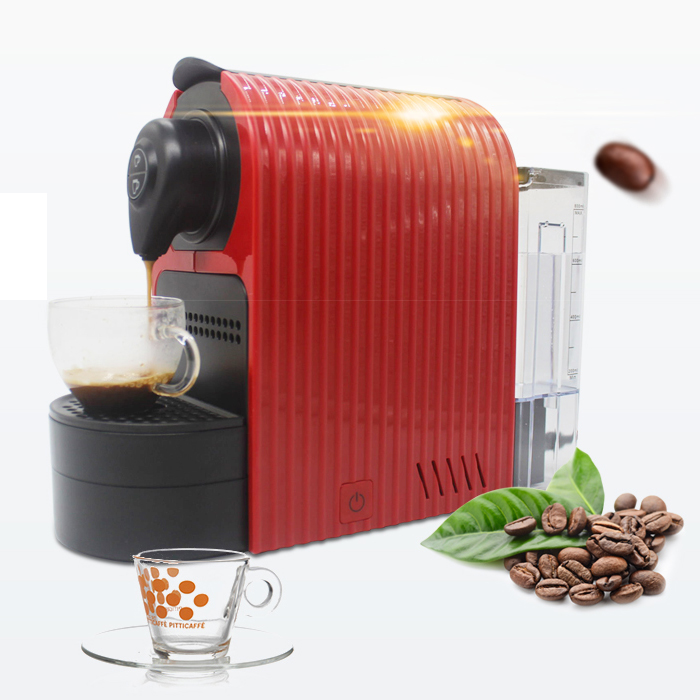 GUSTINO Capsule Coffee Machine Home Office Automatic Small Capsule Coffee Machine for Nestlé Capsule