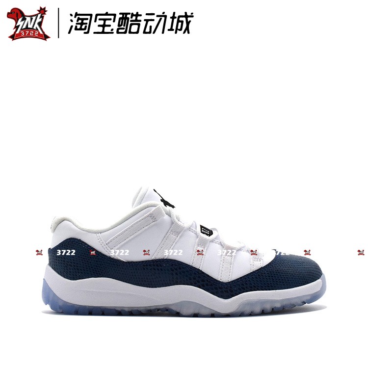 [SNK3722] AIR JORDAN 11 RETRO Giày rắn màu xanh thấp CD6848-102 - Giày dép trẻ em / Giầy trẻ giày bé trai
