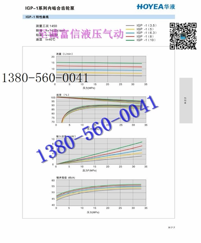 Китайская жидкая жидкость Hoyea 1GP-8-8 Внутреннее сетчатое насос 1GP-10 1GP-6.3