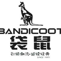 袋鼠包包专柜店的LOGO