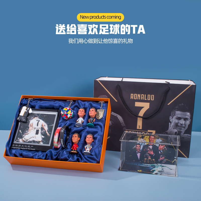 Cristiano Ronaldo Football-Themed Birthday Gifts for Boys, Messi and Neymar Dolls, Figurines, Souvenirs, and Collectible Items