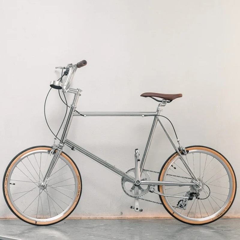 2Wheels Retro Mini Bicycle Velo City Bike Commuting Sports 451 Small Wheel Lightweight Variable Speed 20inch