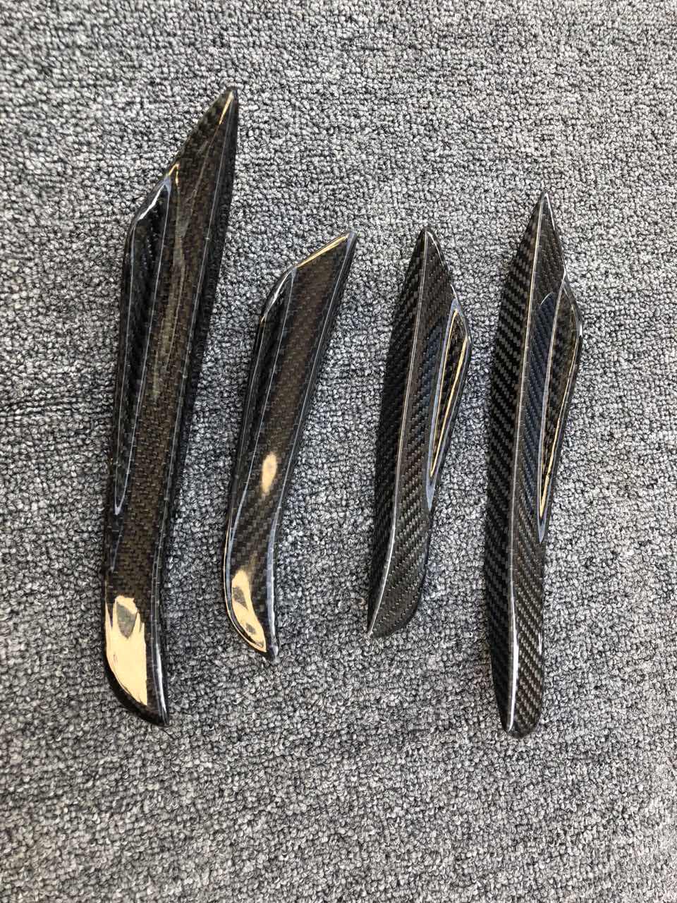 Suitable for 20 BMW 3 series G20 G28 TAKD Retrofit carbon fiber front Lever Wind Knife Front Spoiler-Taobao