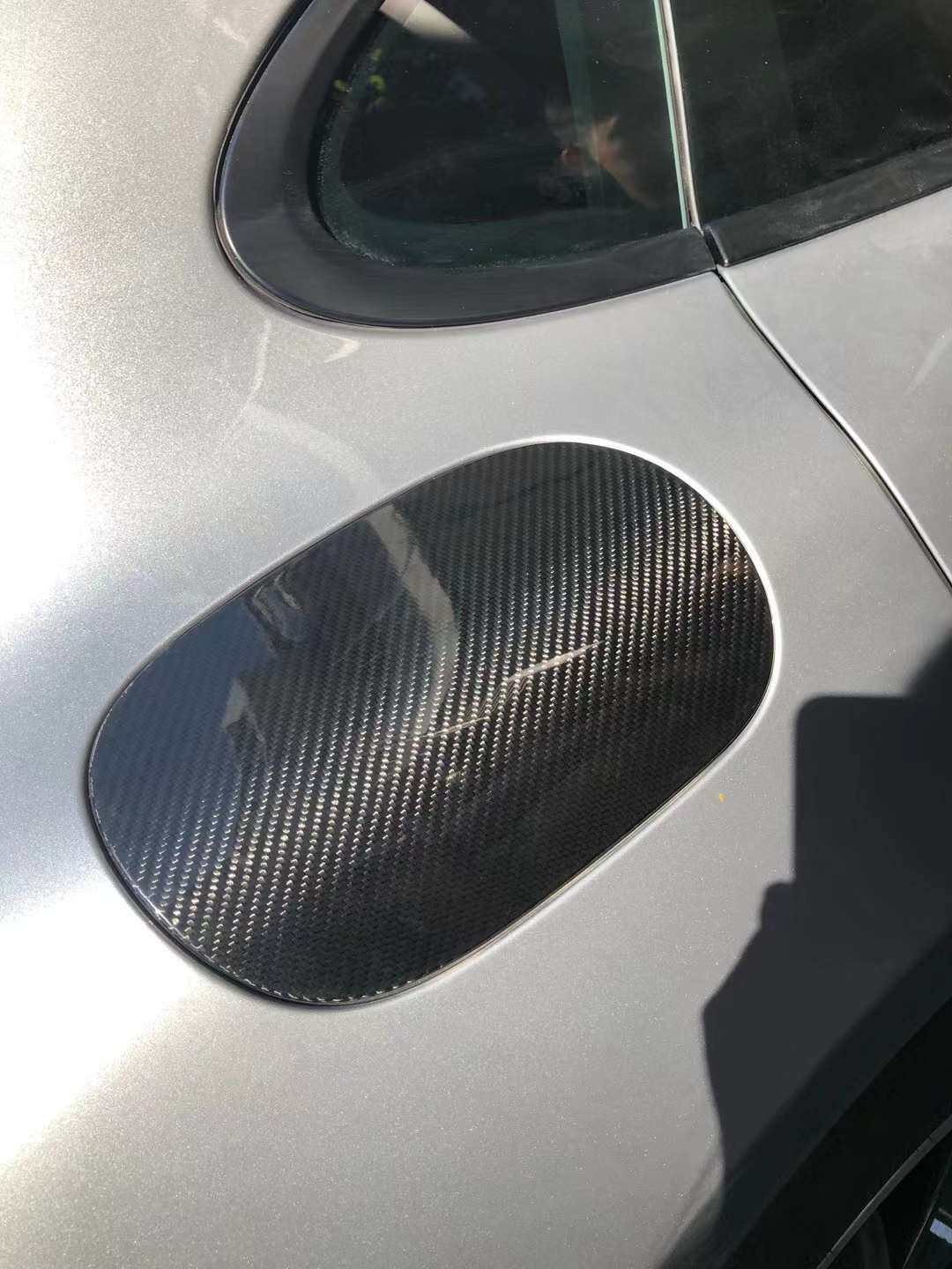 Suitable for Porsche Panamera 971 Carbon fiber oil tank lid Palamera dry carbon fiber oil tank lid-Taobao