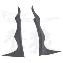 Mitsubishi Golan resin lamp eyebrow FRP lamp eyebrow 97-02 a pair of headlight decorative stickers