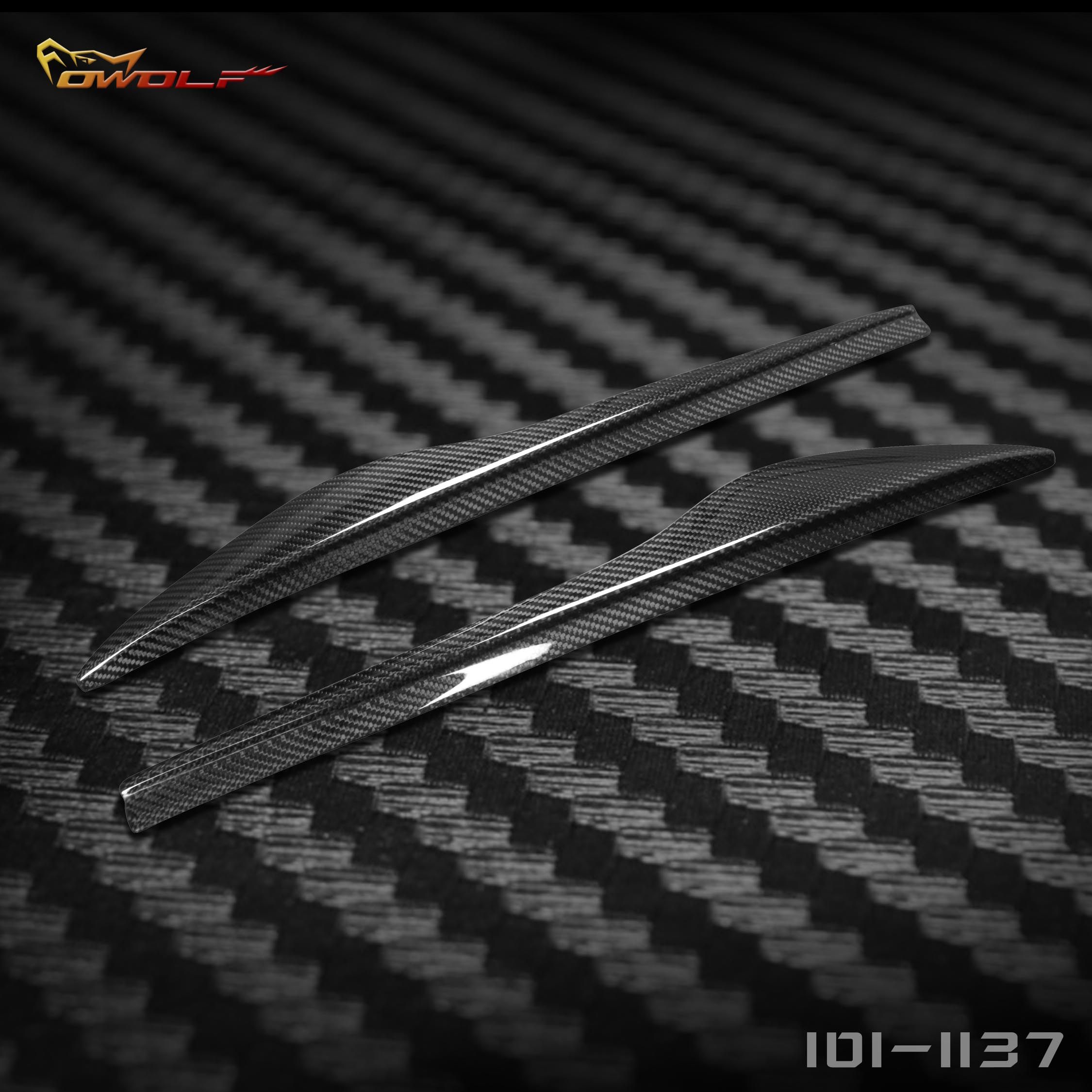 Mazda3 starry carbon fiber light eyebrow D subsection 07-13 years Starride lamp eyebrow horse 3 modified light eyebrow