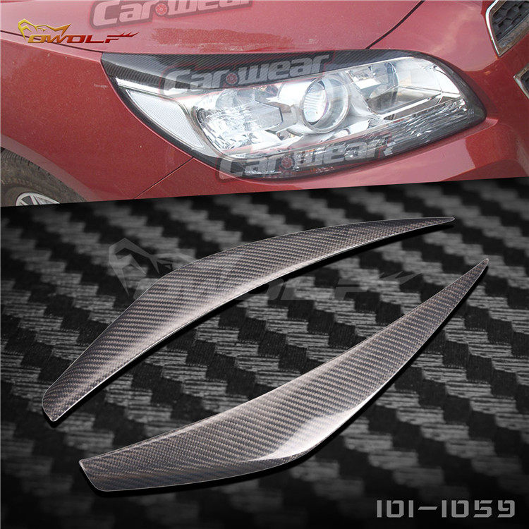 Chevrolet mai Sharp Treasure Carbon Fiber Light Brow With CF Light Brow With 3M glued to a pair of clothing