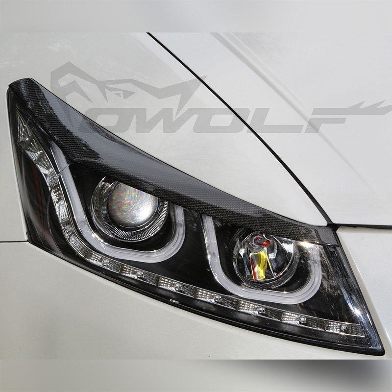 Accord carbon fiber lamp eyebrow 08-11 years 8 generation Accord lamp eyebrow a pair of 3M glue