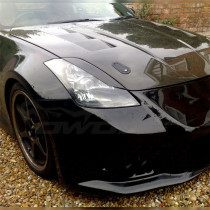 350Z Modified Carbon Fiber Eyebrow Decoration Eyebrow from 2003 to 2006 Special eyebrow