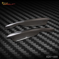 Mercedes-Benz SMART carbon fiber light eyebrow a pair of smart light eyebrows 3m glue 09-14 models