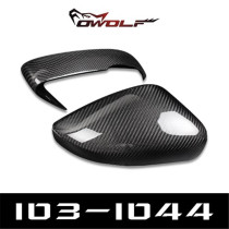 LaVat Lang Jing polo modified mirror cover replacement carbon fiber rearview mirror housing cover 13-17