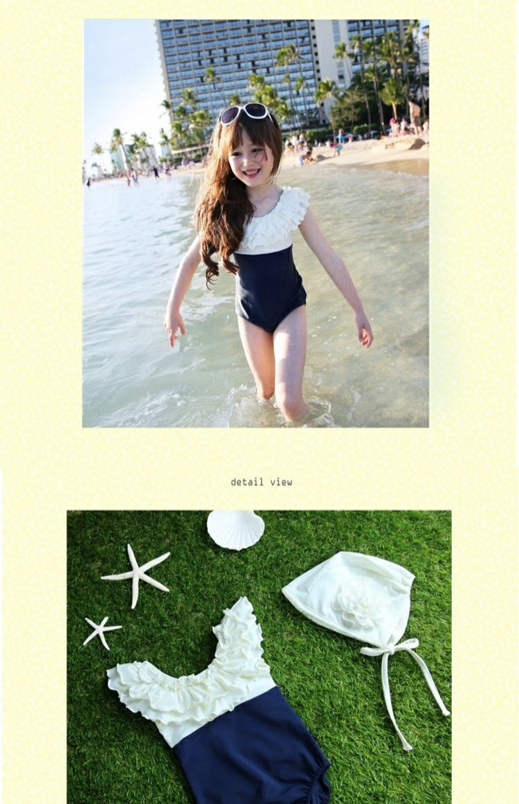 Áo tắm nữ công chúa một mảnh 2018 cho bé gái công chúa Hàn Quốc trong bộ bikini bikini hot boy mùa xuân đồ bơi cho be gái 14 tuổi