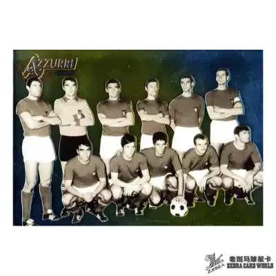 Panini 2004 Italy Team Card Star Card AV Blues Victory Card 137 1968