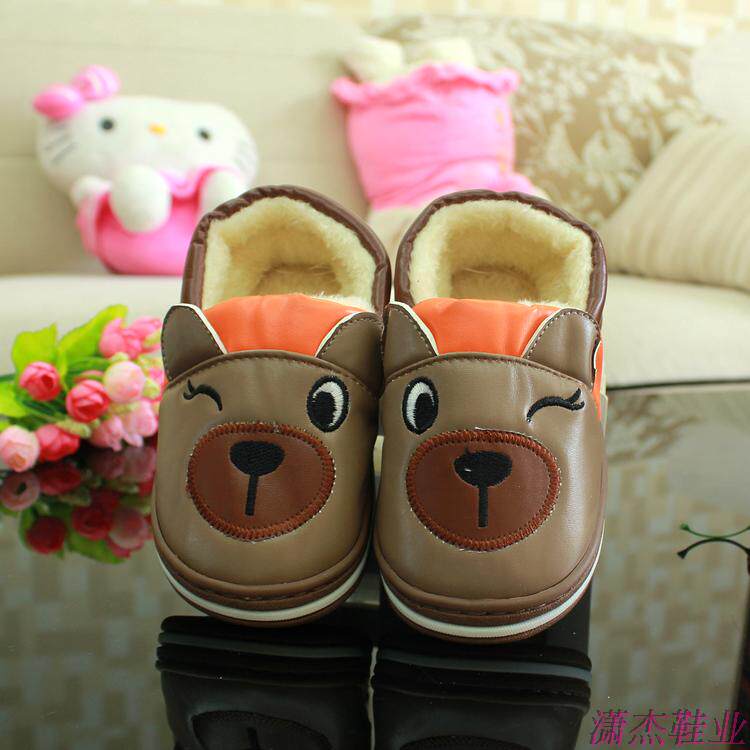 Pantoufles enfants en autre pour hiver - semelle caoutchouc - Ref 1018158 Image 11