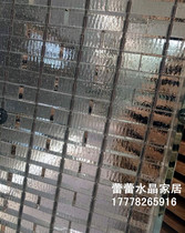 The factory direct sales volume is large from excellent amber color frosted glass brick partition Xuanguan private property