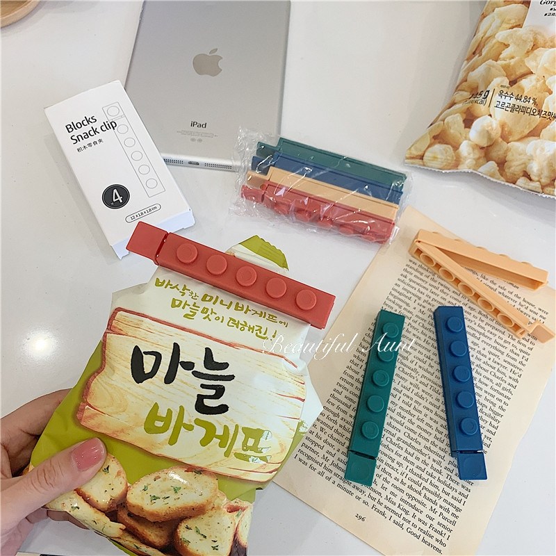 *Nice aunt* Block seal and kitchen household food fresh seal with snack seal clip