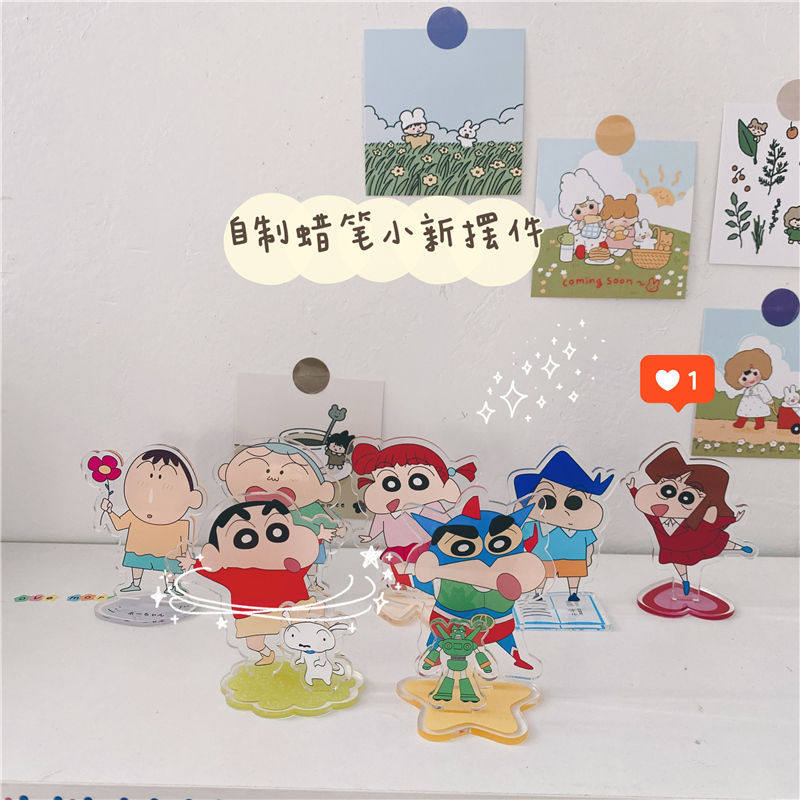 Wax Pen Little New Man Shaped Little Love Standout First Friend's Homemade Cartoon Acrylic Standout Decorated With a Decorative Gift