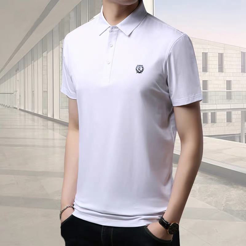 Jeep khiên POLO áo sơ mi nam ngắn tay áo t-shirt Hàn Quốc phiên bản của sóng 2019 người đàn ông mới đầu thường nửa tay áo mùa hè 4