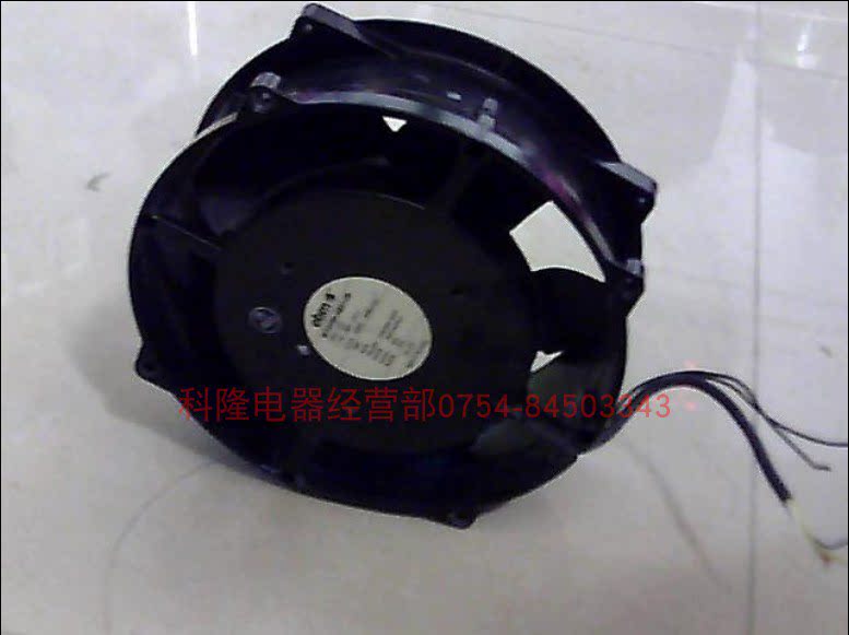 Imported disassemble strong exhaust fan ebm W1G180-AB31-09 24VDC93W 4450min