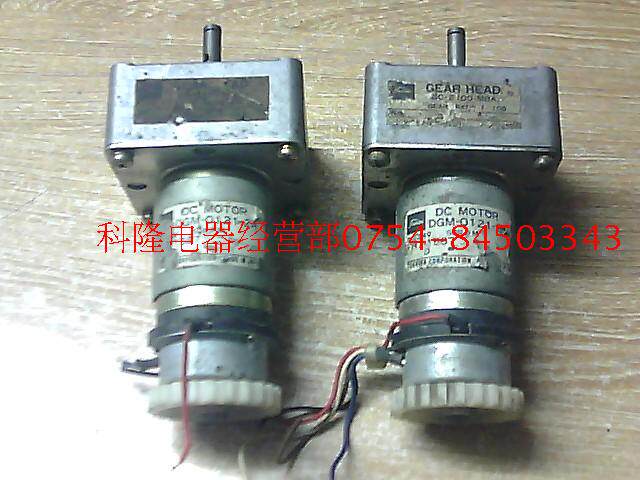 Japan TOSHIBA DC gear motor GC-2100-MBA DGM-0121-2A DC24V60 rpm