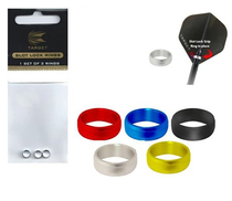 SPOT TARGET SLOT LOCK RING PLAIN DART ROD PROTECTION RING AVIATION ALUMINUM ALLOY