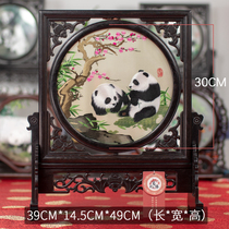 Chinese-style characteristic overseas affairs gifts gifts and souvenirs for foreigners Chengdu Shu embroidery boutique ornaments and crafts