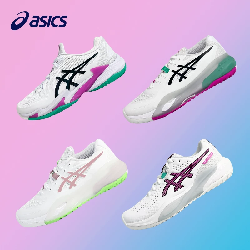 Кроссовки для тенниса ASICS RX10 мужские и женские RESOLUTION/ff3 износостойкая амортизация спортивная обувь оригинал