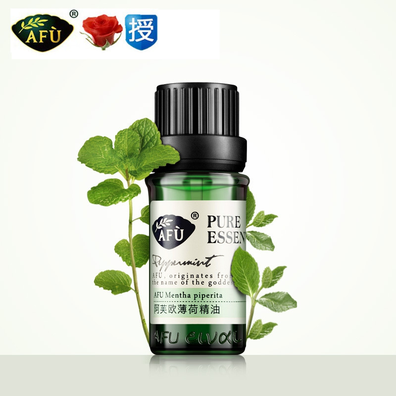 Unpackaged Product European Peppermint Essential Oil 10ml Cleans Pores, Improves Blackheads, Car Aromatherapy, Refreshing and Invigorating Single-Use Formula