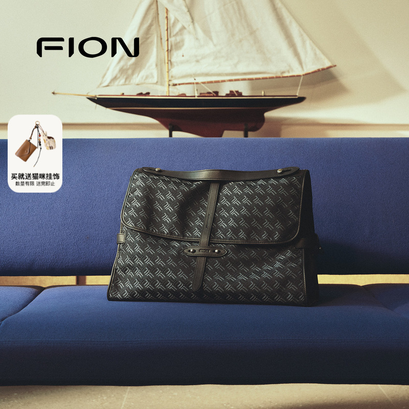 [Celebrity Style] Fion Official Shaker Backpack Unisex New Vintage Single Shoulder Handbag