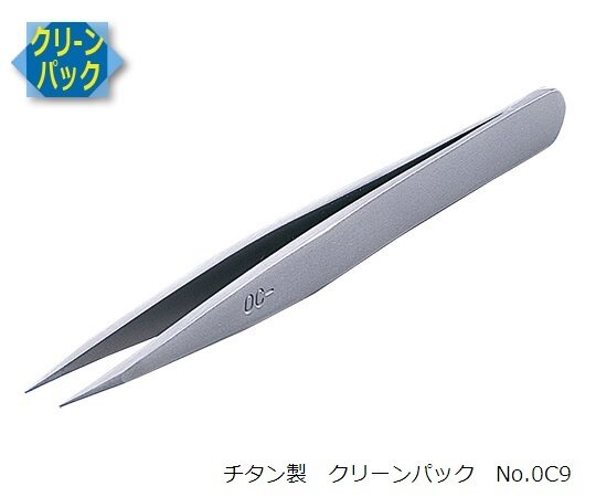 100级无尘包装 RUBIS瑞士进口0C9型细微强力作业钢镊子 全长90mm
