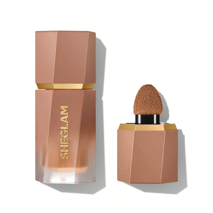 Соединенная сатиновая помада Shisl Glam Sun SCULPT жидкая коррекция тени тени носовой тени бронзовый водостойкий и стойкий к цвету