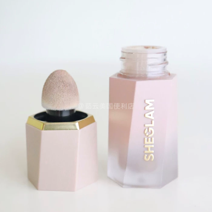 Соединенная сатиновая помада Shisl Glam Sun SCULPT жидкая коррекция тени тени носовой тени бронзовый водостойкий и стойкий к цвету