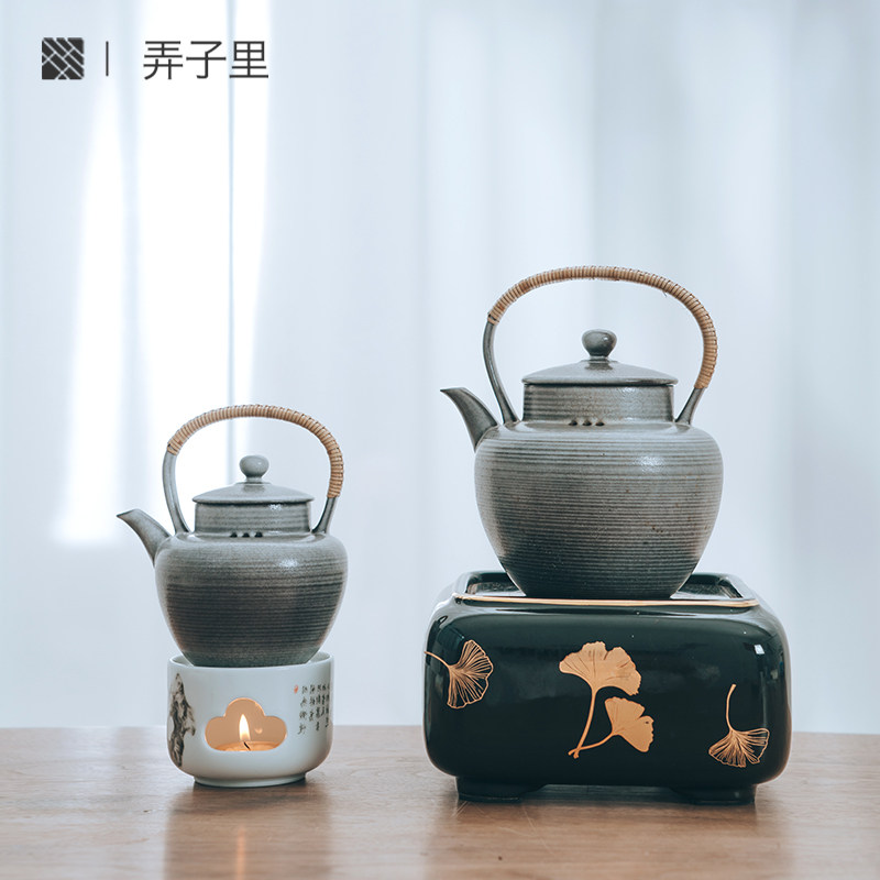 Purple sand tea pot Making teapot Tea set Making teapot Small household electric ceramic stove Kettle Single pot