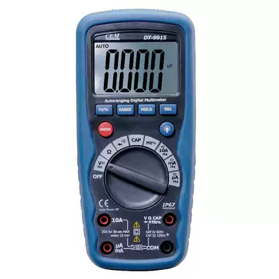 DT-9915 professional waterproof full protection Digital universal meter ohmmeter short circuit test automatic range universal meter