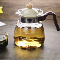 Yafeng glass pot Heat-resistant glass flower tea pot Kettle Tea pot Large capacity pot Direct fire series