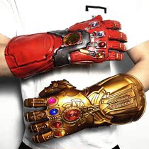 2019 Iron Man Infinite Gloves Arms Silver Red Thanos Latex Gloves Avengers 4 Peripheral Cos