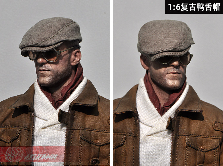 1 6 soldier model accessories 12 inch trend doll hat retro British cap beret handmade cloth