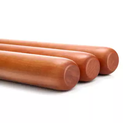 Massage red heart jujube wood household solid wood rolling noodle roller rolling noodle roller special cake dumpling skin old material crispy stick stick