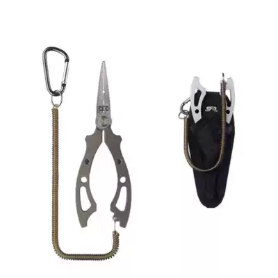 Japanese multi-function Luya pliers Hook pliers Fish control pliers Fishing tools pliers sea fishing pliers Cut line Aluminum alloy material
