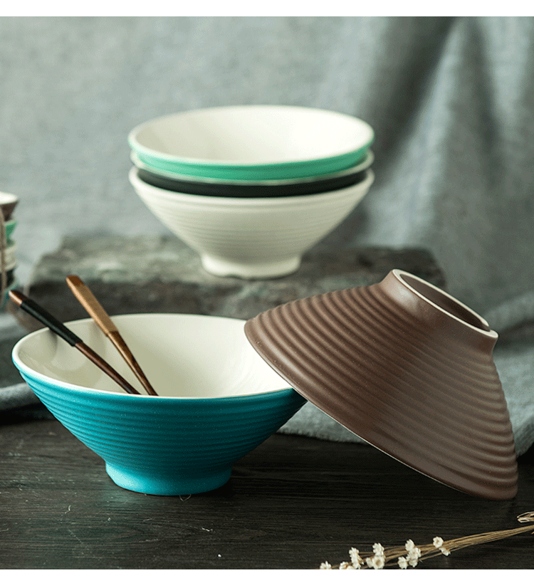 Hat to bowl of Japanese job suit to pull rainbow such as bowl ltd. household ceramic bowl mercifully rainbow such use salad bowl students for dinner