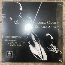 Spot Beethoven Cello Piano Sonatas Complete Collection Casals Serkin 2LP Vinyl Record