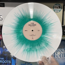 Spot Oasis frontman Liam Gallagher MTV Unplugged splash glue LP vinyl record