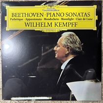 Spot DG classical Kempff Beethoven piano sonata moonlight pathos passion vinyl record LP