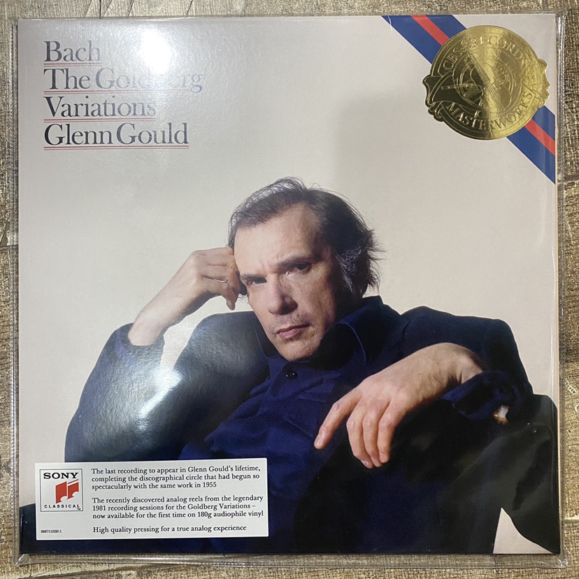 Spot Sony Official Edition Bach Gothenburg Concerto Gould Classical Fever Classical Fever disc Black Gel Record LP